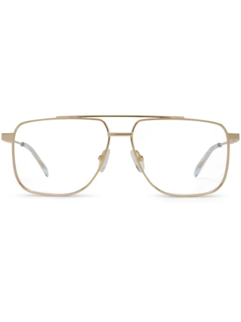 Alexander McQueen Eyewear lentes con armazón oversize