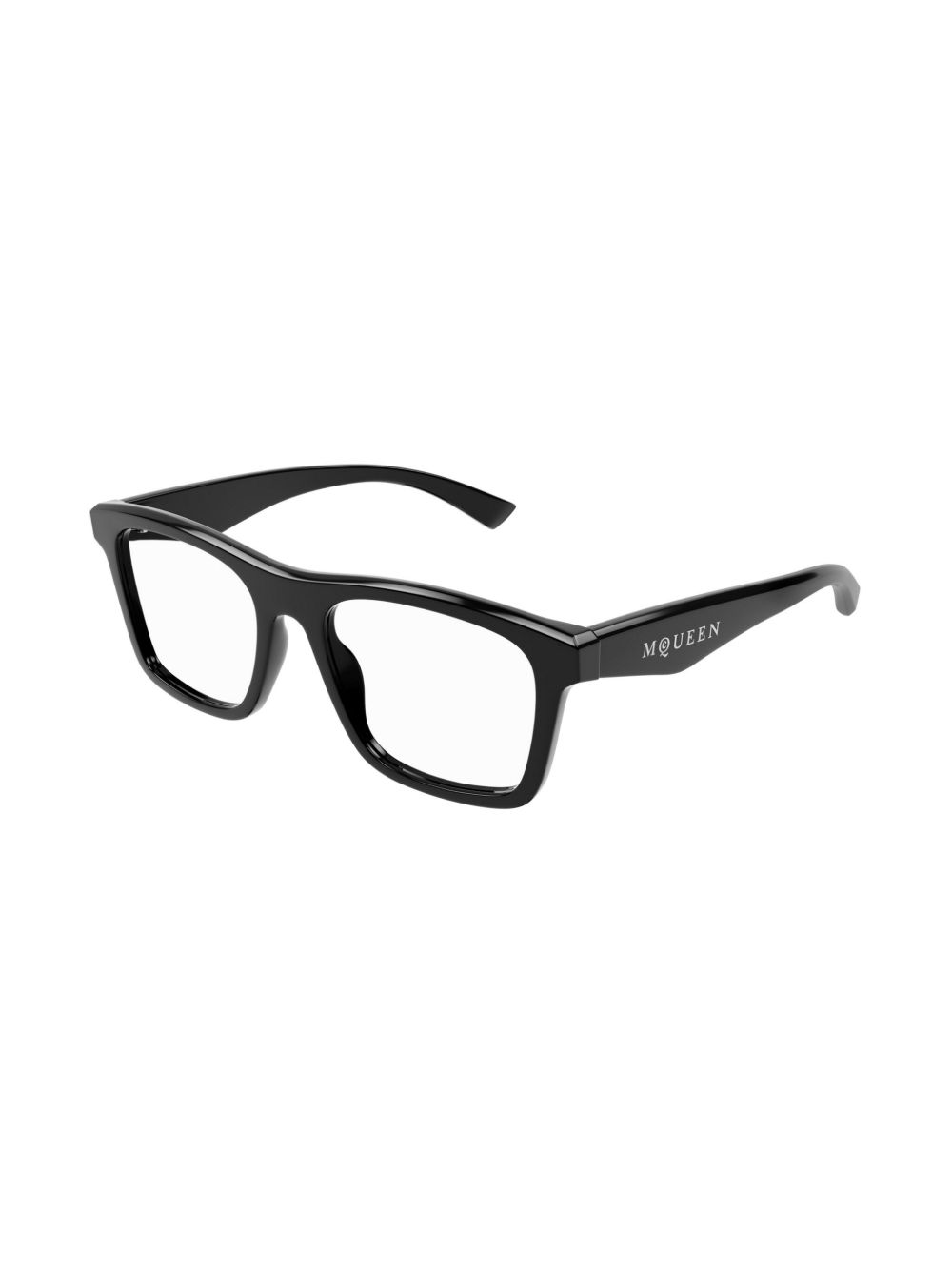 Alexander McQueen Eyewear Bril met vierkant montuur - Zwart