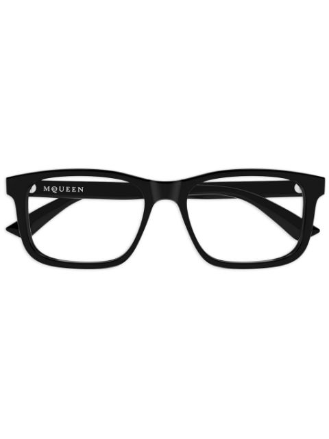 Alexander McQueen Eyewear rectangle-frame glasses Men