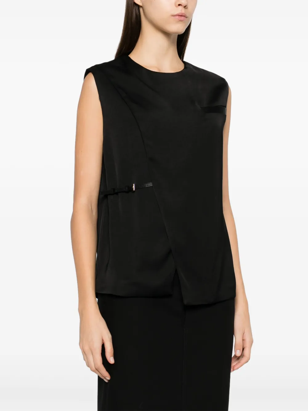 LouLou de Saison Sambac gilet Zwart