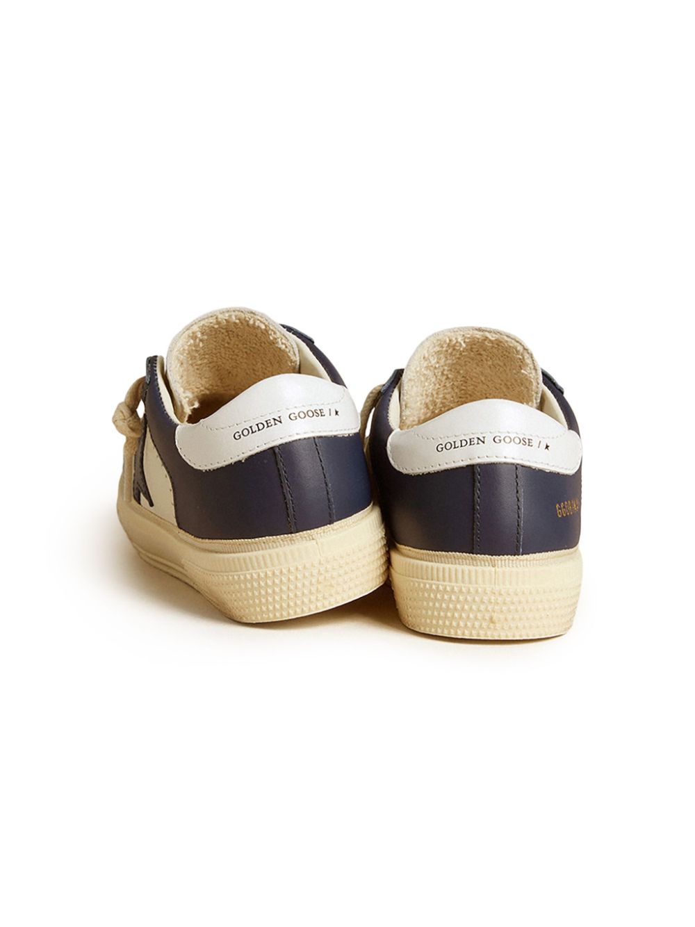 Golden Goose Kids May Star sneakers Wit