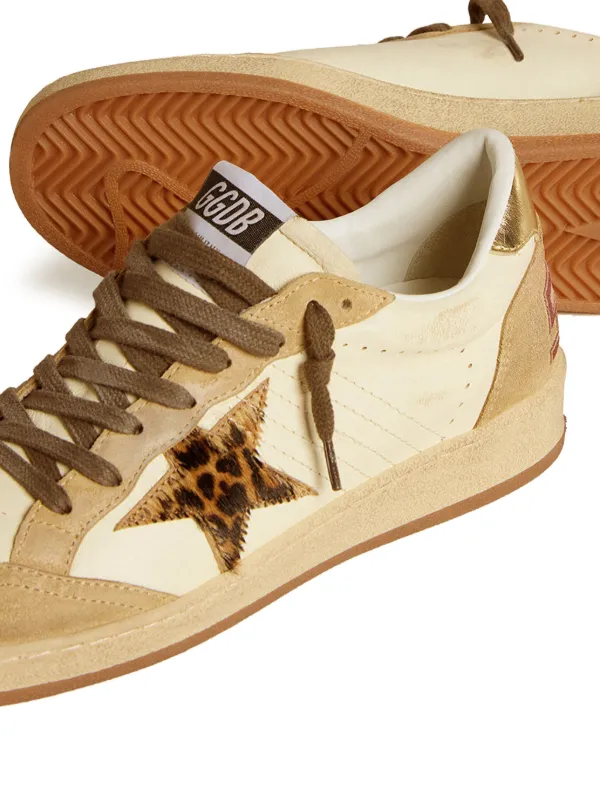 Golden Goose Ball Star Sneakers | Brown | FARFETCH