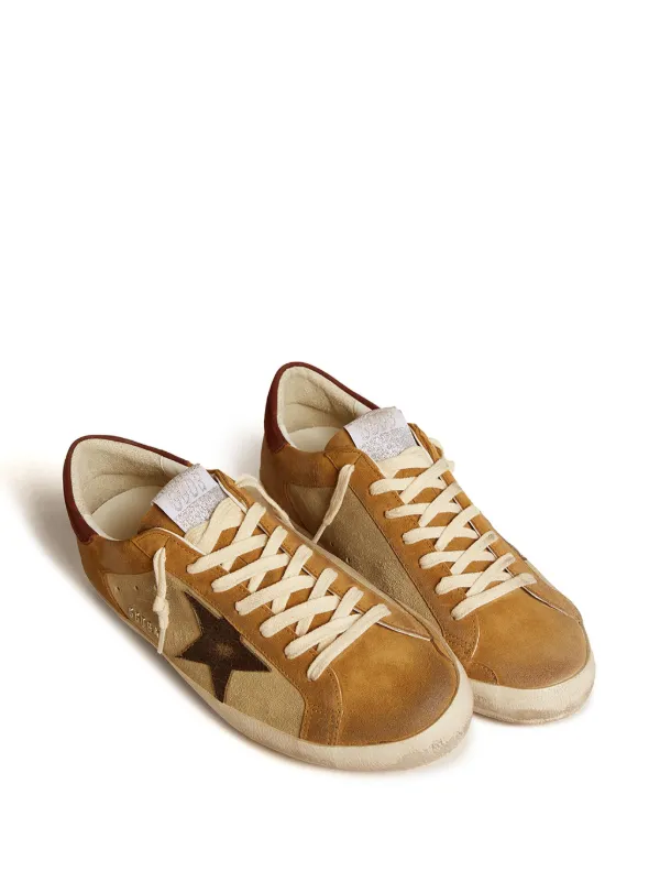 Golden Goose Super Star Sneakers | Brown | FARFETCH PL