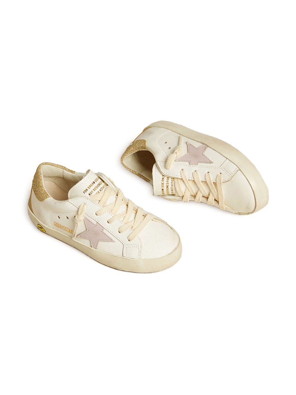 Golden Goose Kids Super Star sneakers White