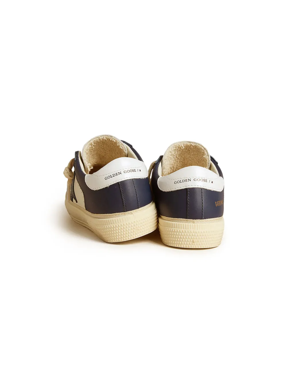 Golden Goose Kids May Star sneakers Wit