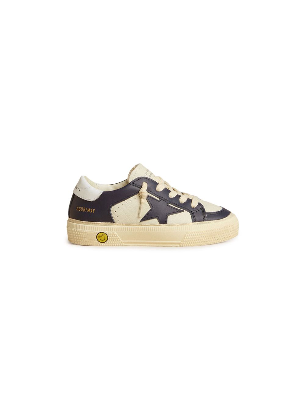 Golden Goose Kids May Star sneakers Wit