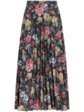 Junya Watanabe floral skirt - Blue