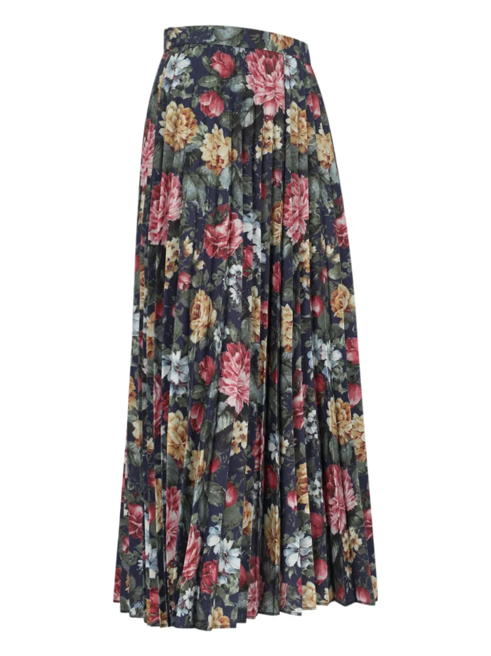 Junya Watanabe Rok met bloemenprint Blauw