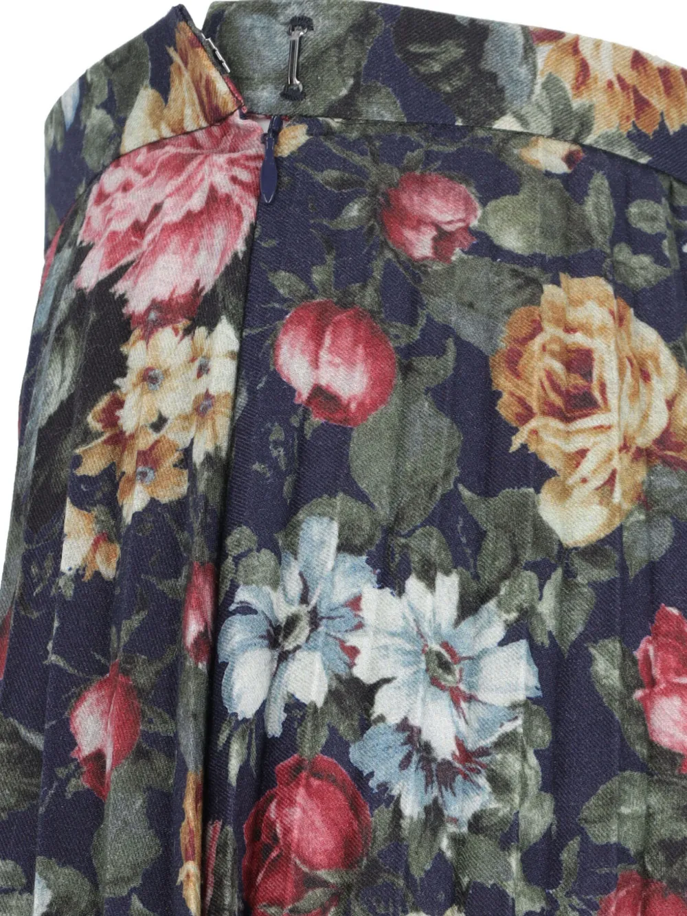 Junya Watanabe Rok met bloemenprint Blauw