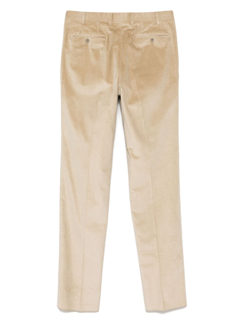 Canali Ribfluwelen broek - Beige