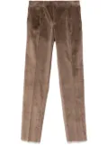 Canali corduroy trousers - Brown