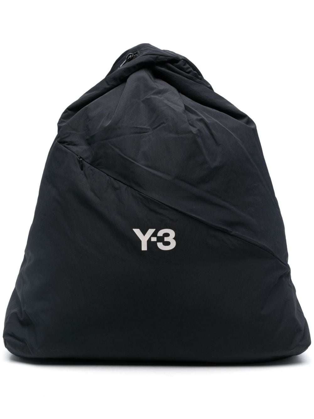 Y-3 X Adidas Logo-print Backpack In Black