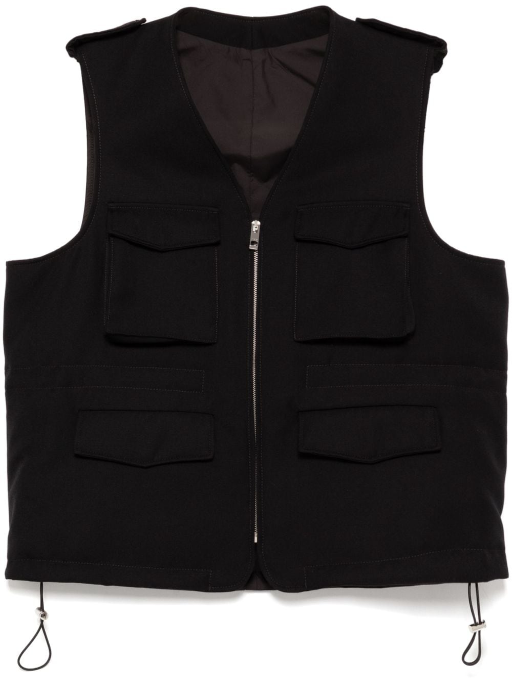 padded gilet