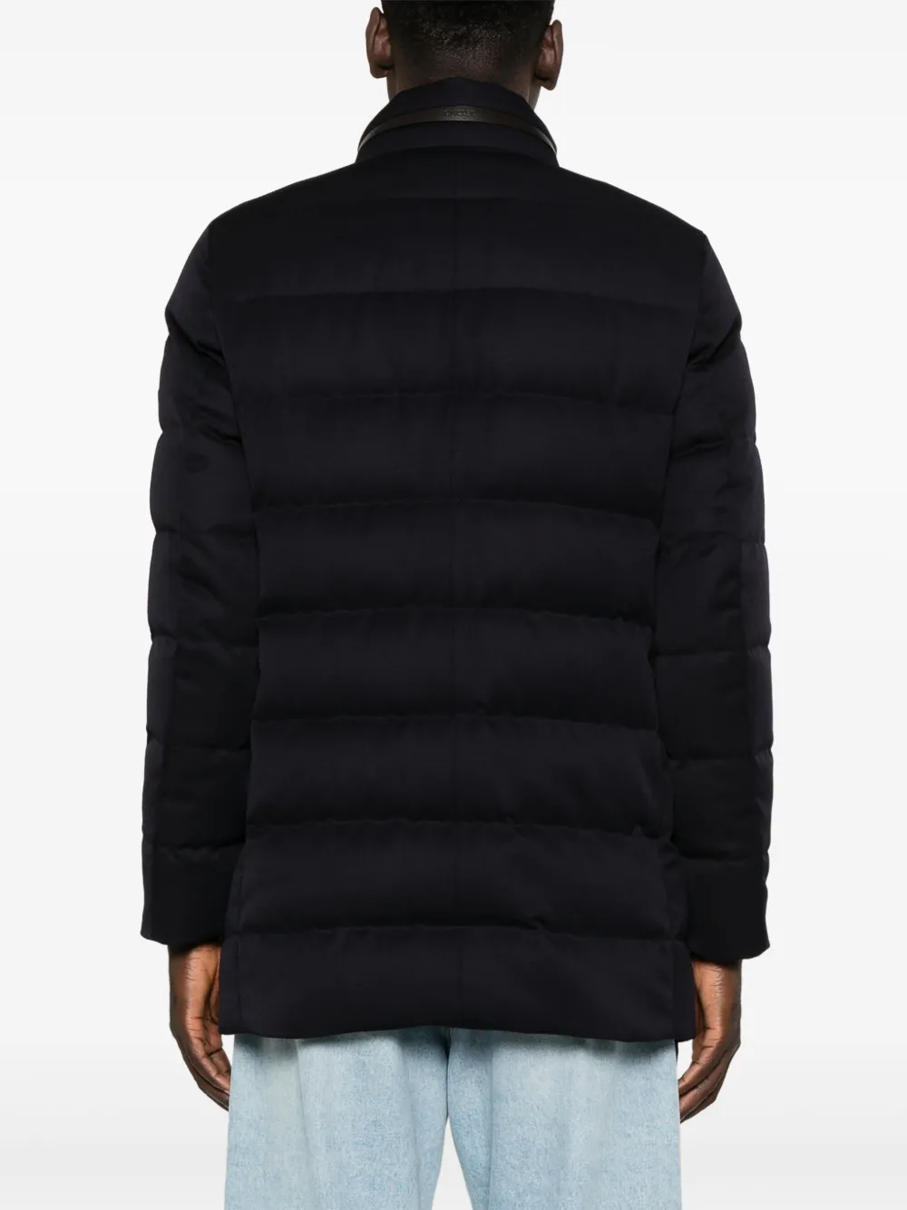 Moncler Vallonpierre Jacket In Blue