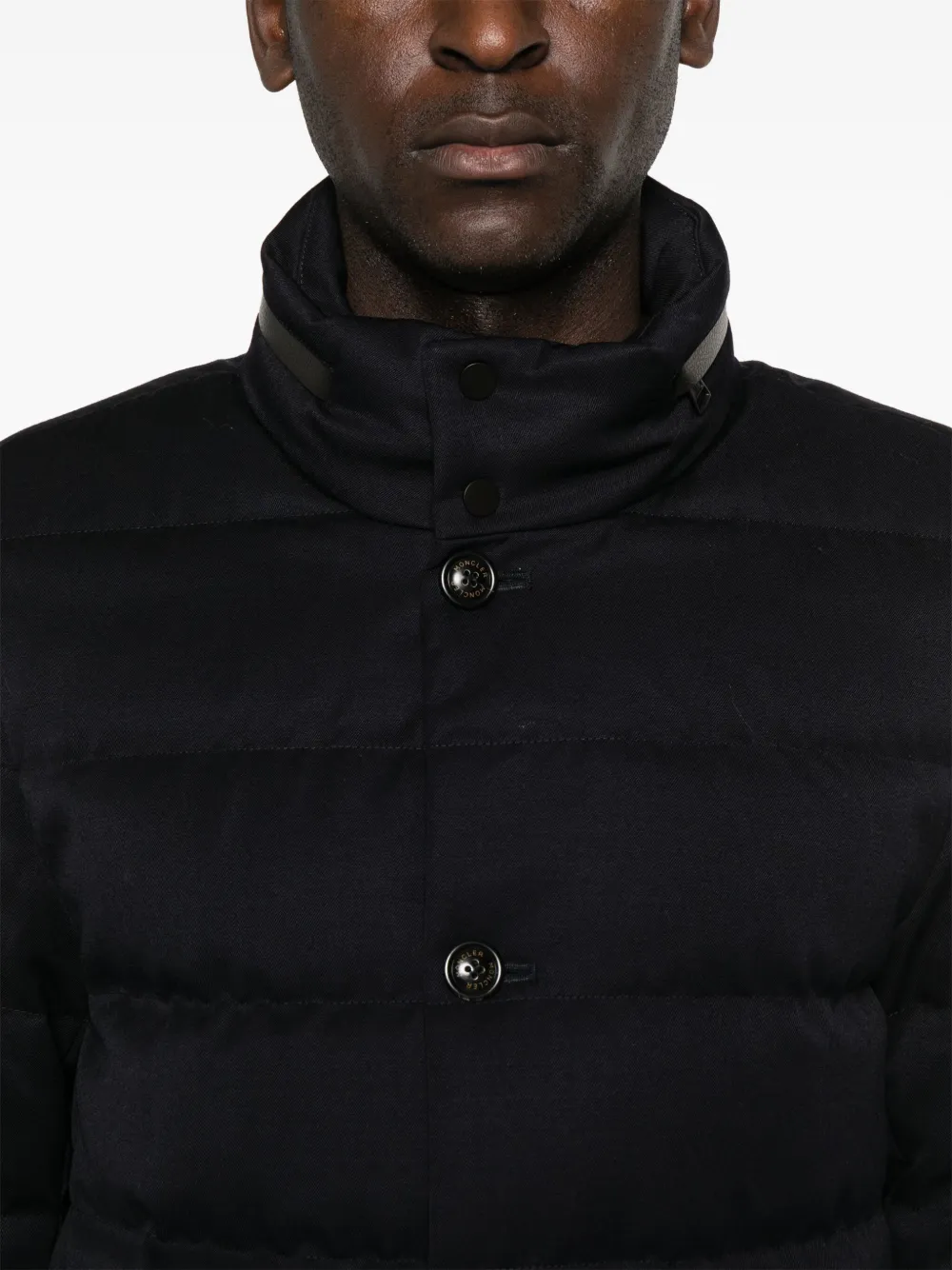 Moncler Vallonpierre Jacket In Blue
