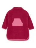Il Gufo fleece dress - Red