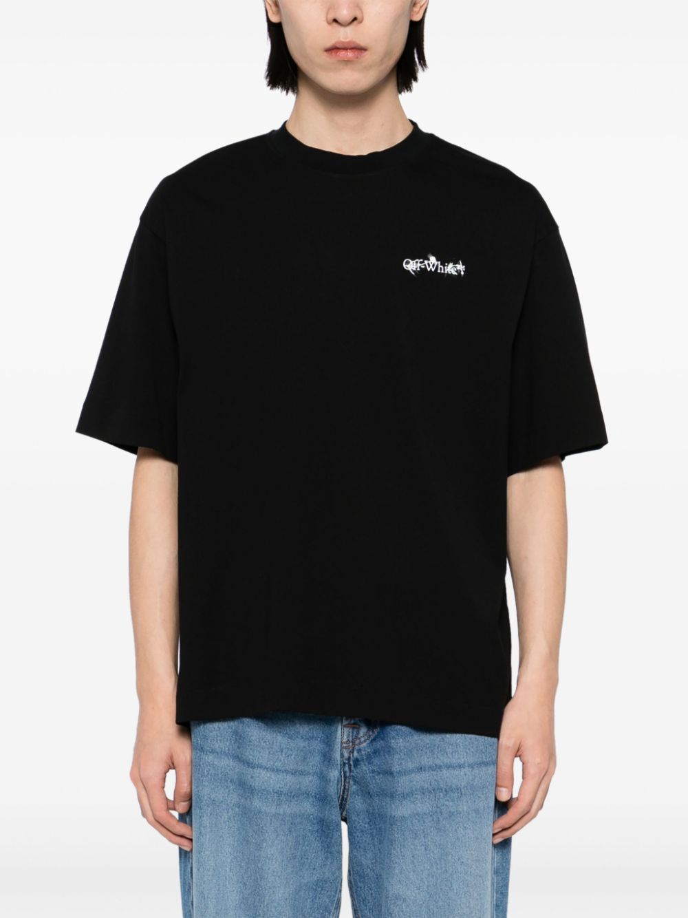 Off-White flower arrow skate T-shirt Men