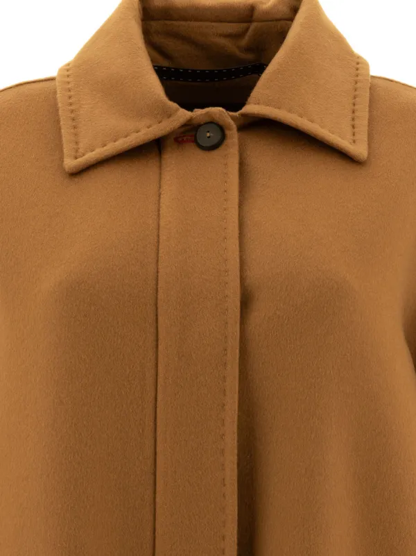 Max Mara Cashmere Oversize Coat | Brown | FARFETCH