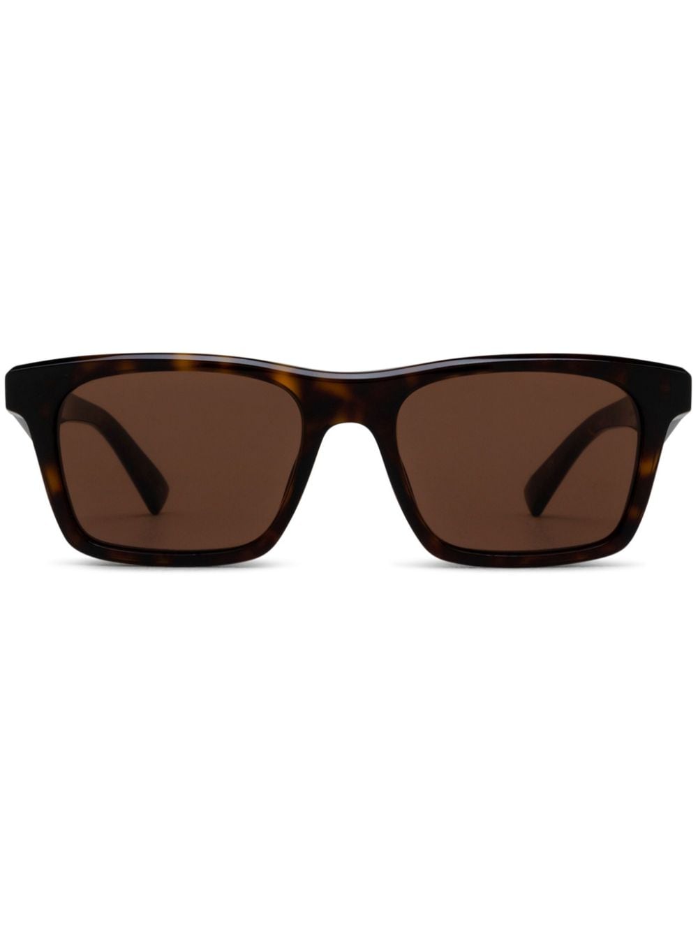 Alexander Mcqueen Square-frame Sunglasses In Black