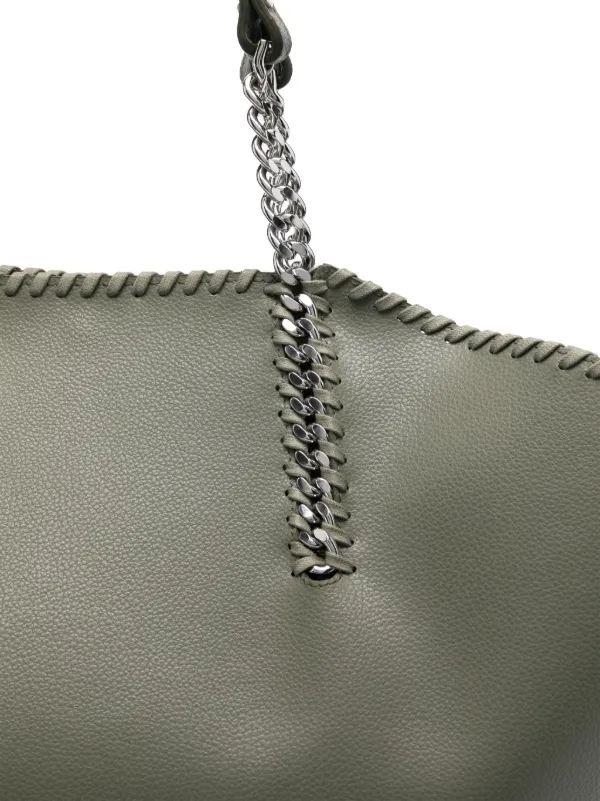 大人気【Stella McCartney】 Falabella Re-Edition トートバッグ Stella McCartney Falabella Re-Edition Tote Bag | Green