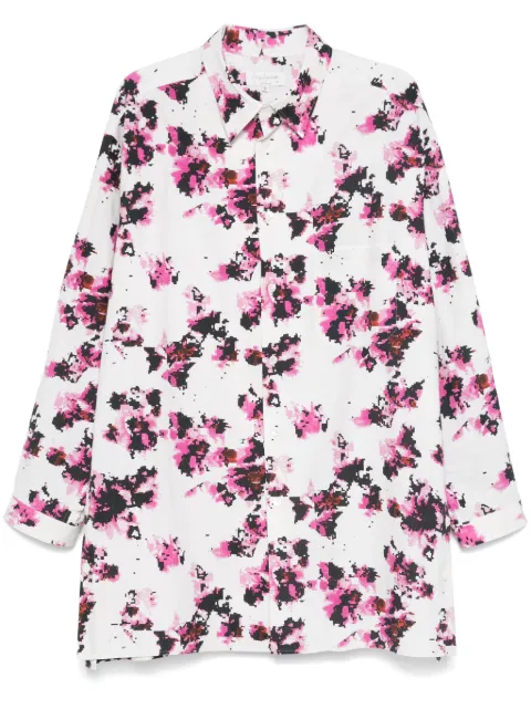 Yohji Yamamoto camisa Khadi Flower
