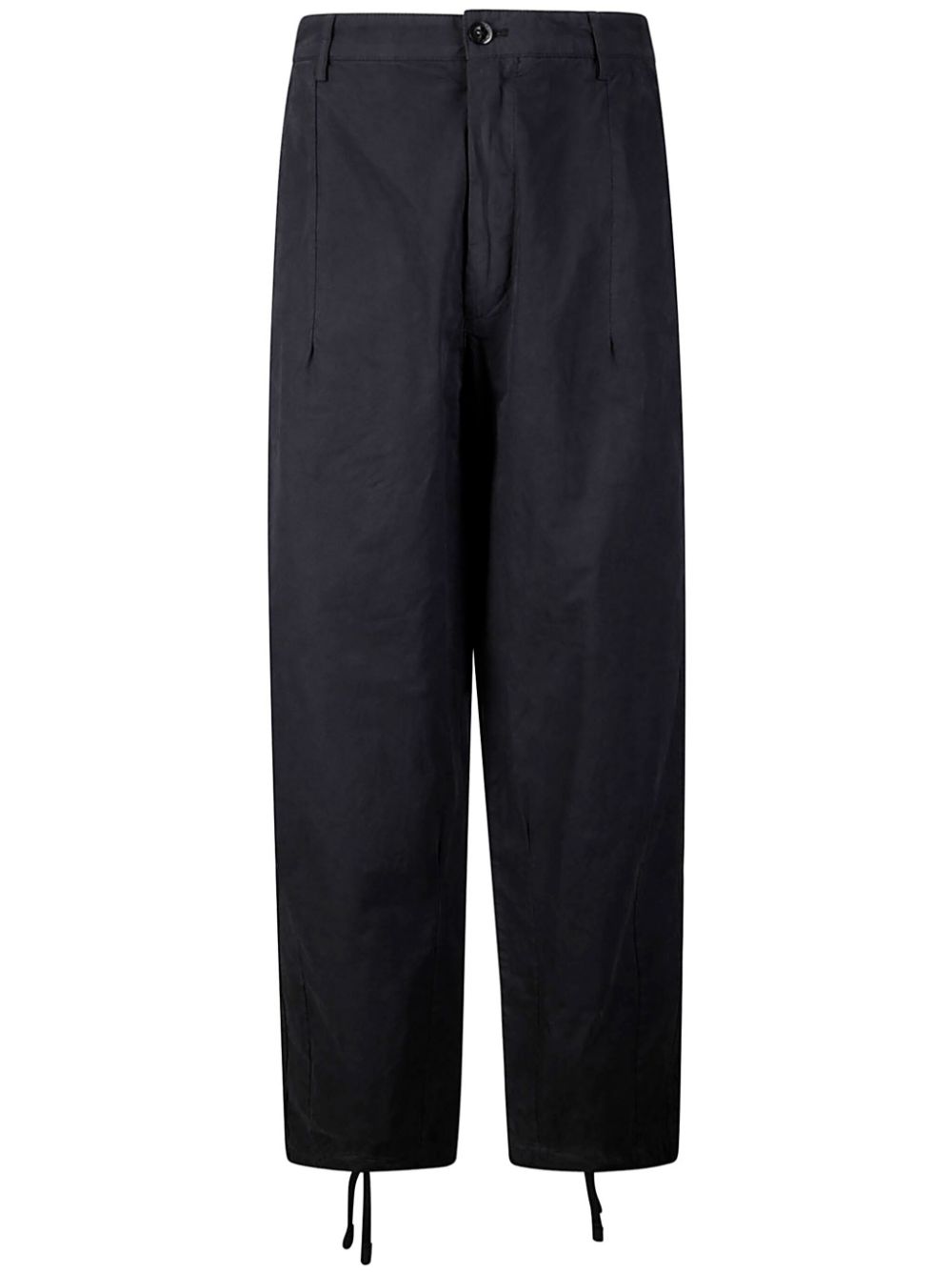 C.P. Company Microreps cotton trousers - Black