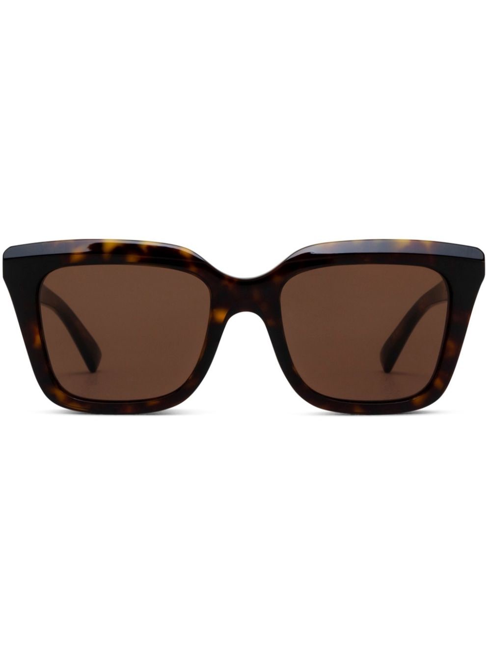 Shop Alexander Mcqueen Am0473s Havana In Brown