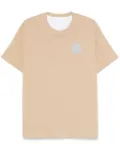 Moncler logo-patch T-shirt - Neutrals