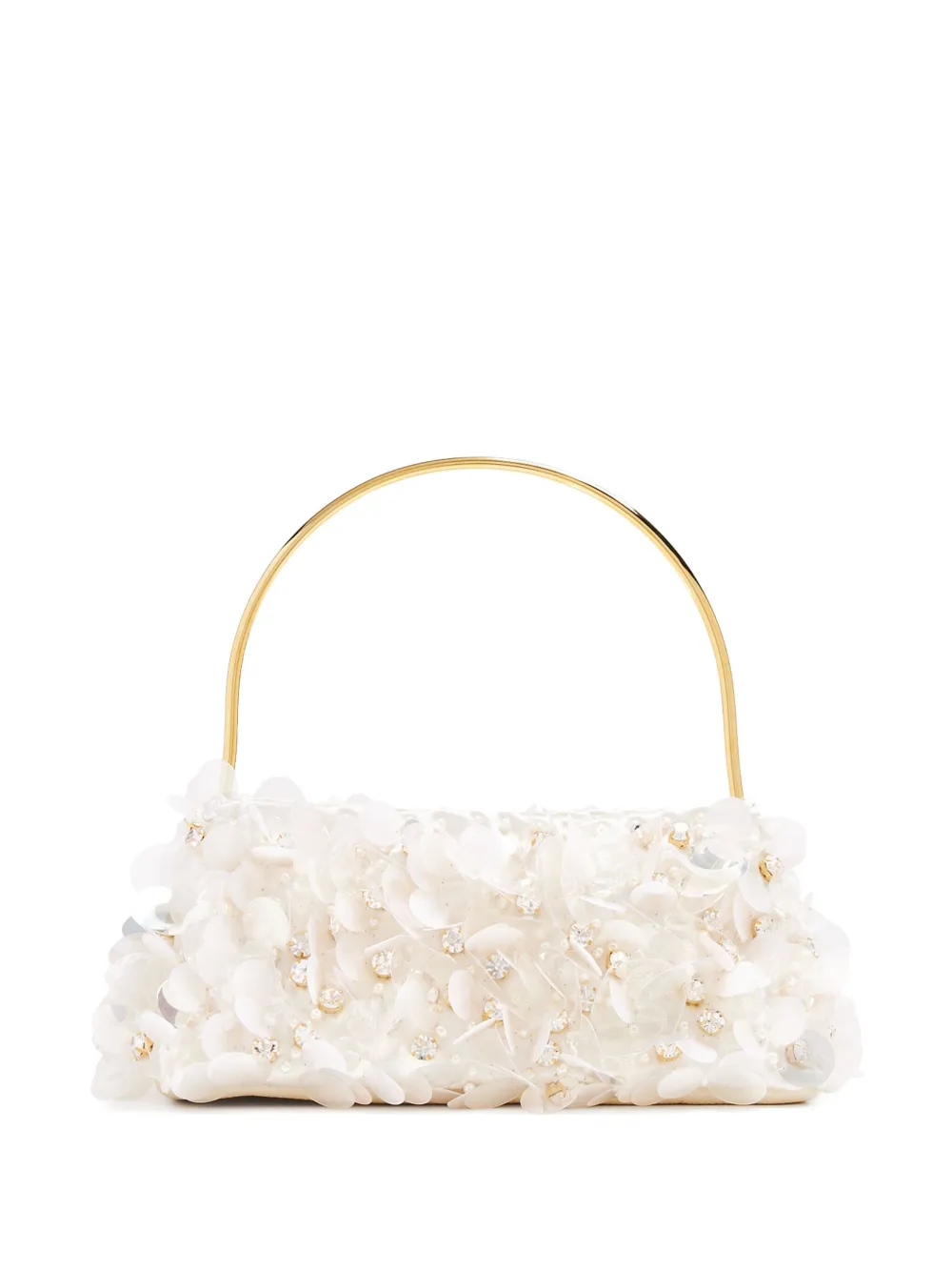Vanina Eclat de Lune clutch Wit