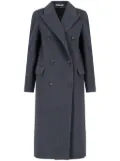 Tagliatore Jole double-breasted coat - Grey