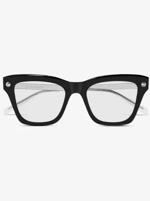 Alexander McQueen Eyewear lentes con armazón cuadrada