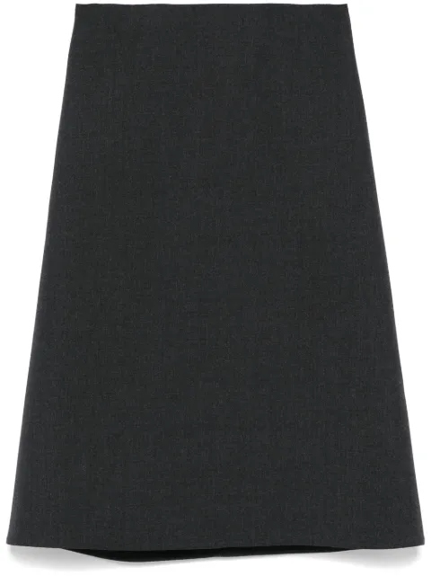 Jil Sander A-line midi skirt