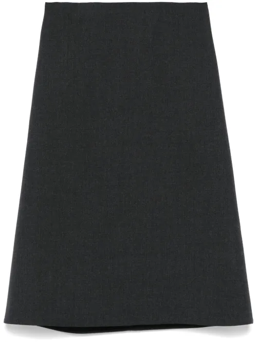 Jupe mi-longue à coupe évasée - Jil Sander - Modalova