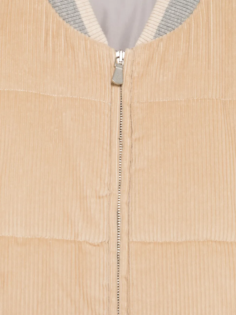Shop Eleventy Corduroy Jacket In Neutrals