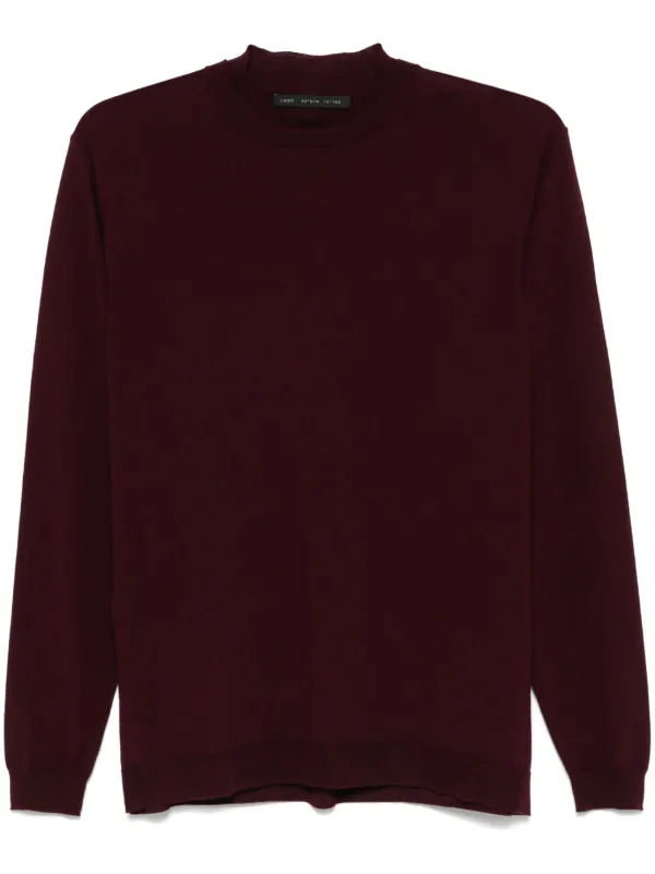 Low Brand fine-knit Sweater Purple FARFETCH IN