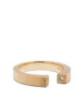 Tom Wood 9K yellow gold Split diamond ring