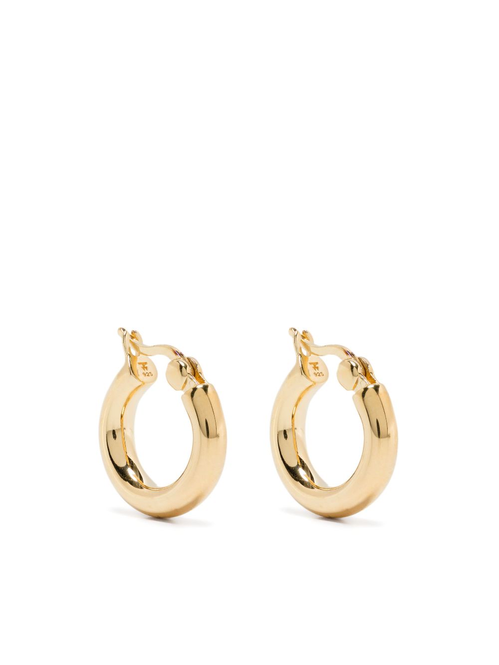 Tom Wood Classic huggie earrings - Gold