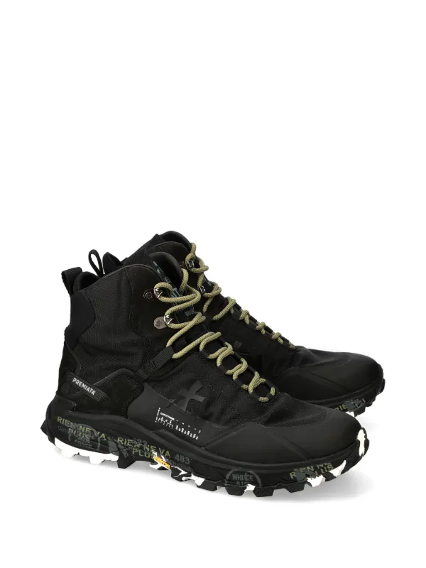 Premiata Saintcross Boots | Black | FARFETCH