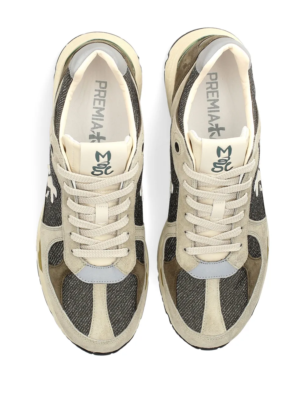 スニーカー PREMIATA Women Sneakers MASEDVAR Grey PREMIATA women shoes Grey technical mesh fabric Buff 6094