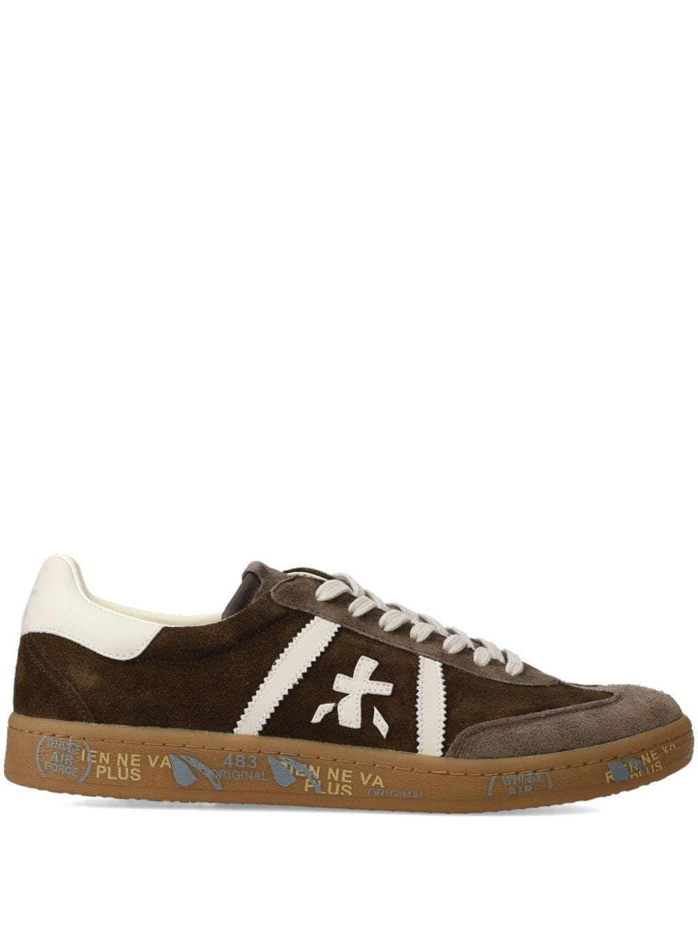 Shop Premiata Bonnie Sneakers In Brown