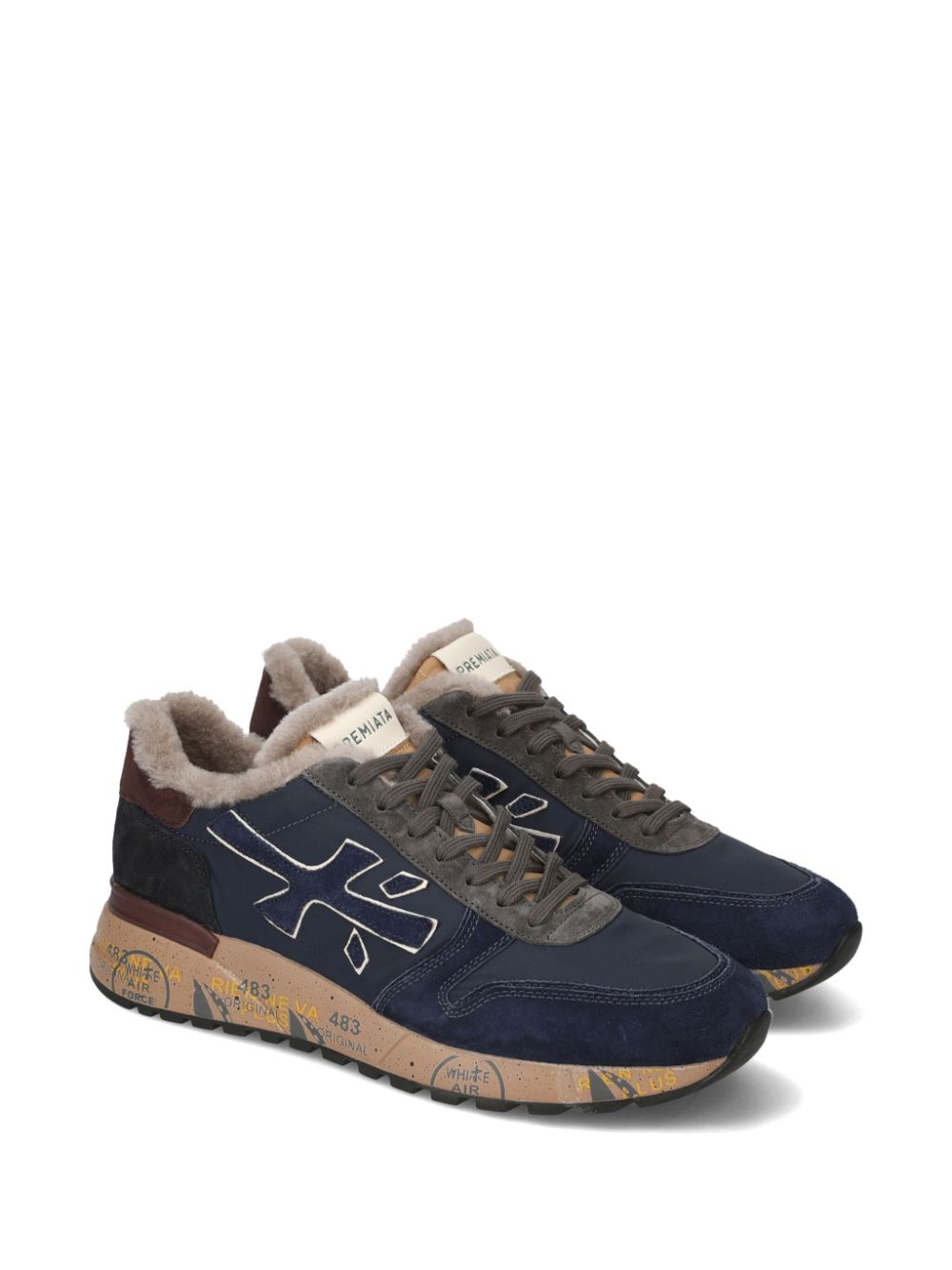 Premiata Mick sneakers Blauw