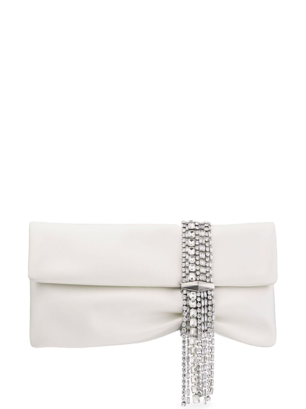 Jimmy Choo Zandra clutch Wit