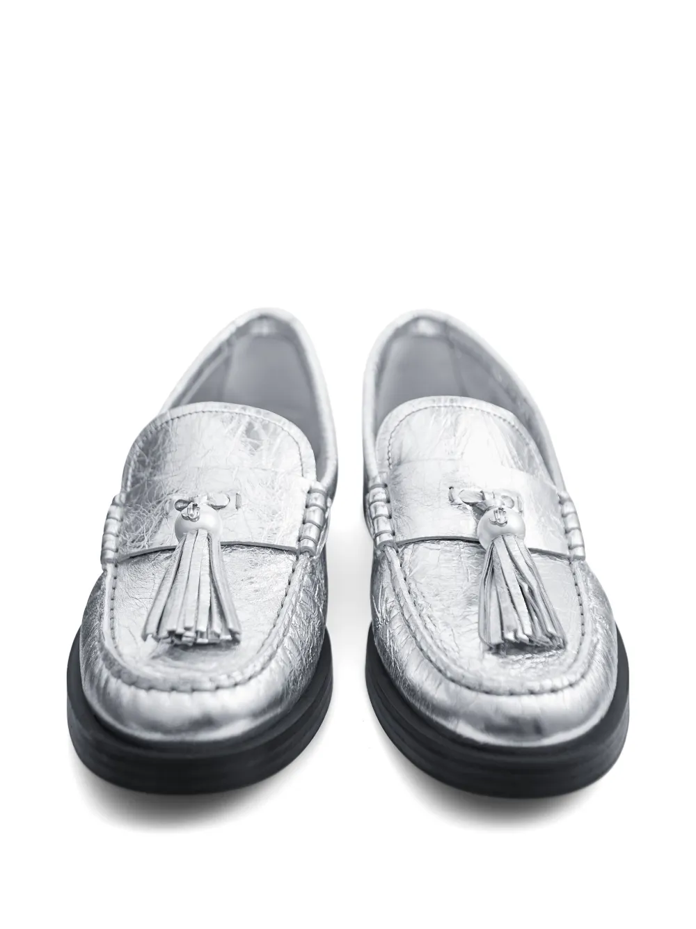 Jimmy Choo Addie loafers Zilver