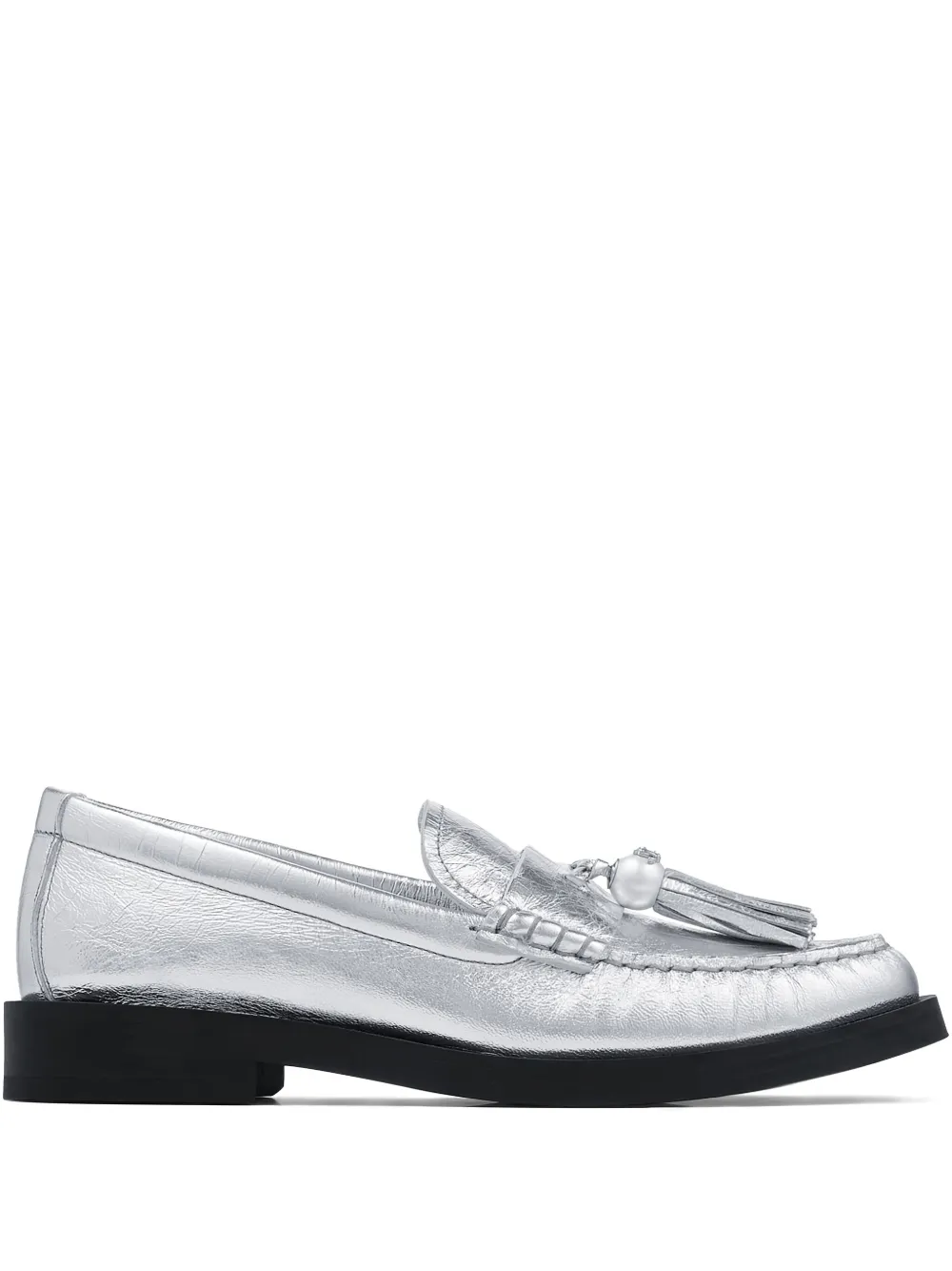 Jimmy Choo Addie loafers Zilver