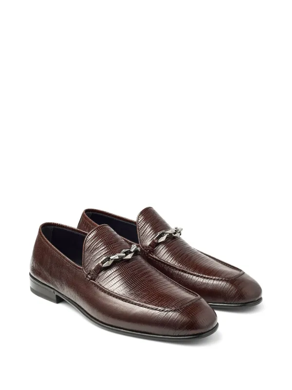 Jimmy Choo Marti Reverse Loafers | Brown | FARFETCH display picture 3