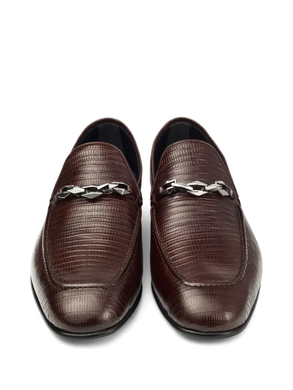 Jimmy Choo Marti Reverse Loafers | Brown | FARFETCH display picture 3
