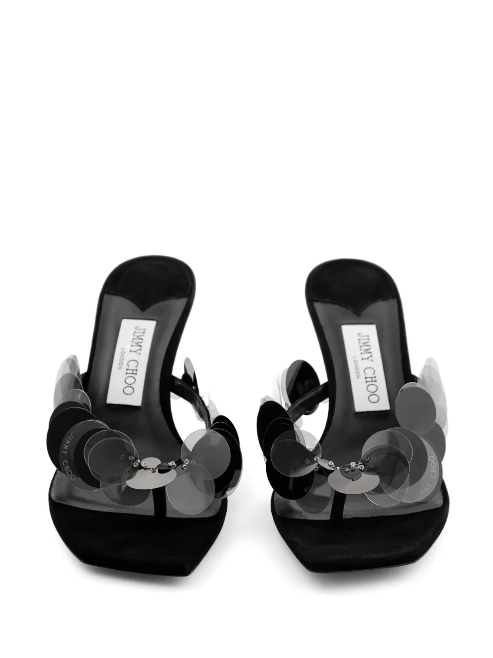 Jimmy Choo 70mm Freja mules Black