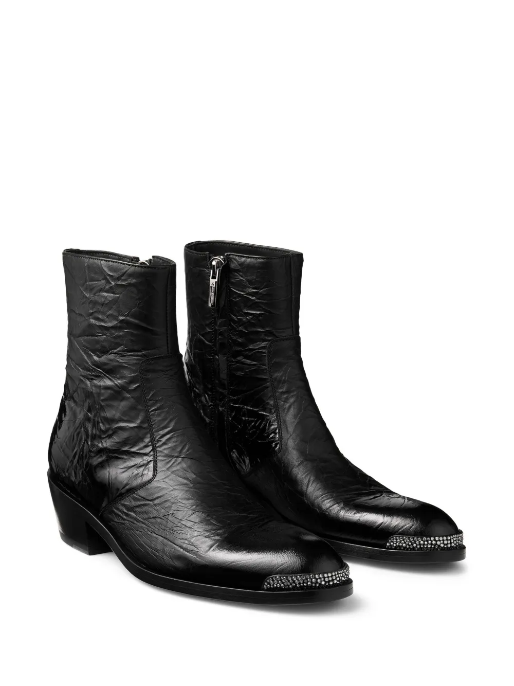 Jimmy Choo レザー ブーツ | バイカーブーツ | Image 2