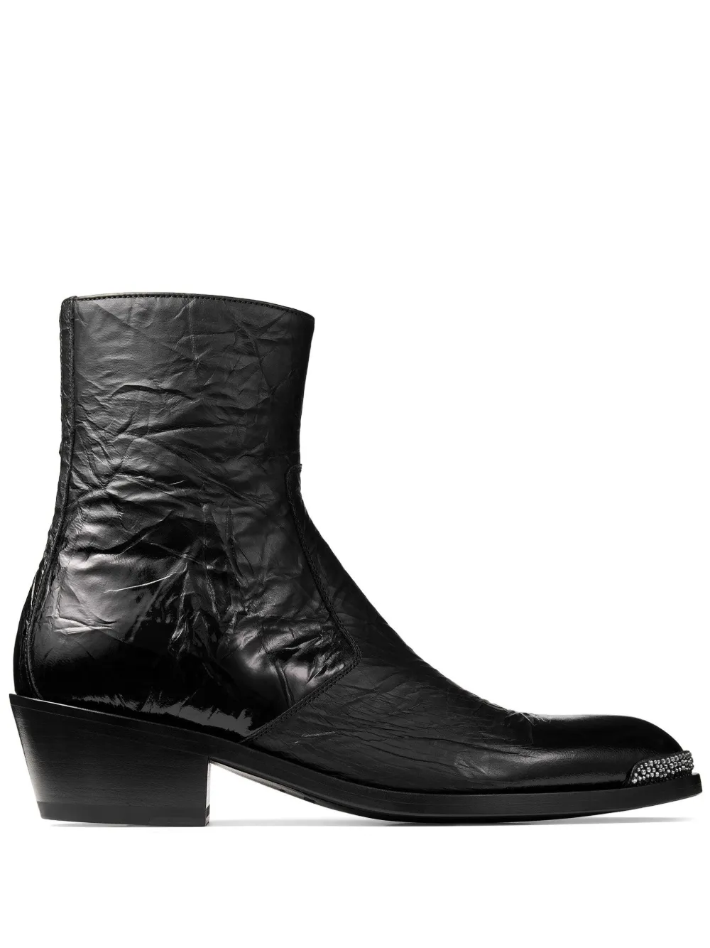 Jimmy Choo レザー ブーツ - ブラック Jimmy Choo レザー ブーツ - ブラック
