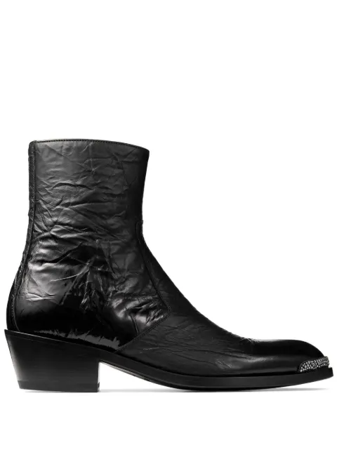 Jimmy Choo レザー ブーツ
